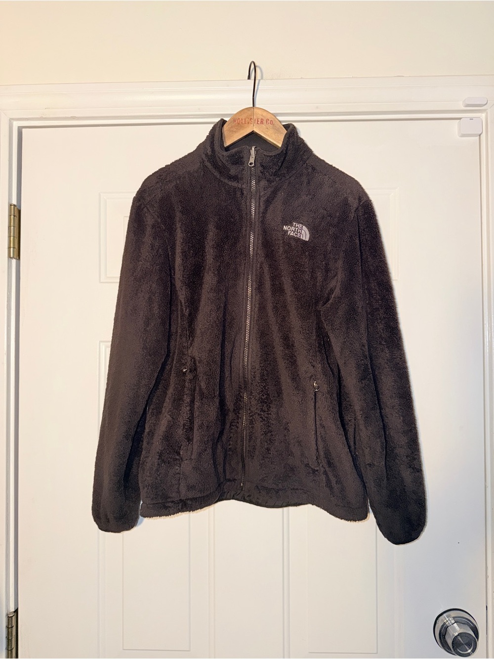 The North Face Women’s Black Full-Zip Fleece Jacket. Sz L‎